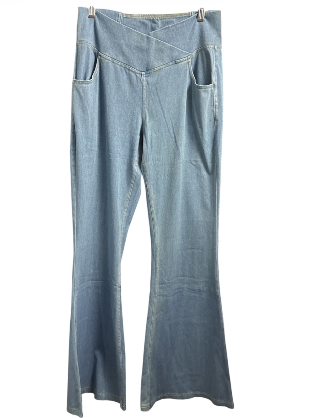 Halara flex denim jeans size large tall new - Picture 2 of 7